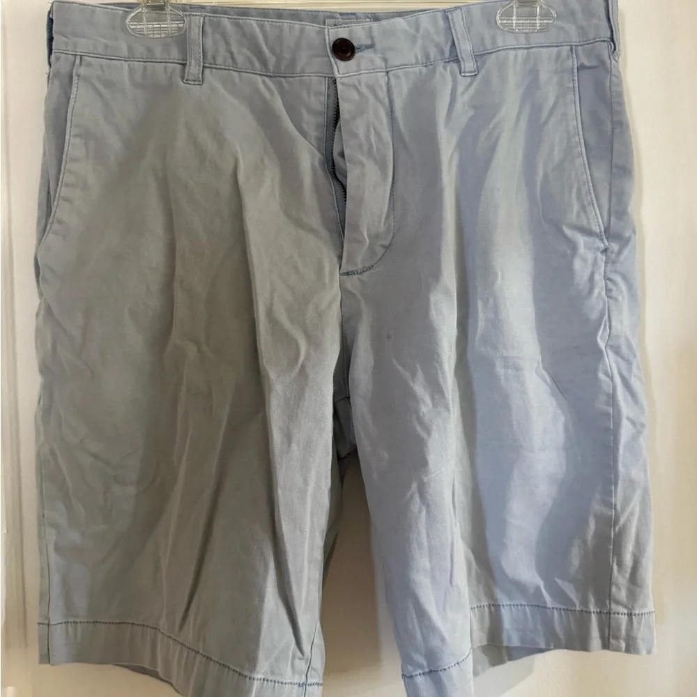 Faherty Grey Men's Flat Front Shorts